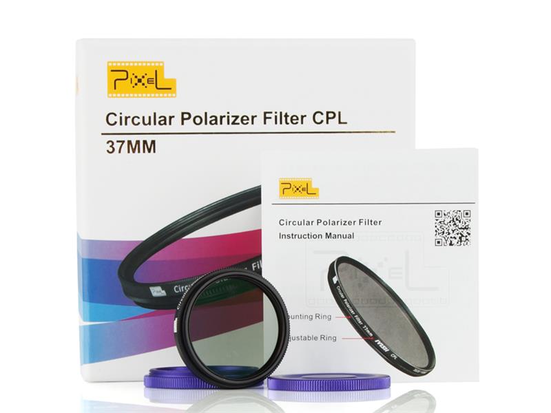 Pixel CPL Filter 82mm, strong protection and improve quality.