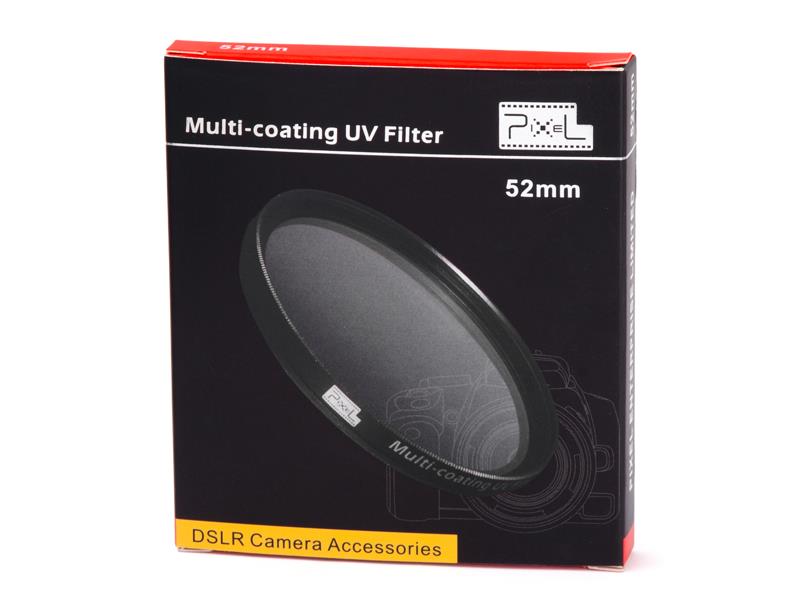 Pixel MCUV Filter 52mm, strong protection and improve quality.