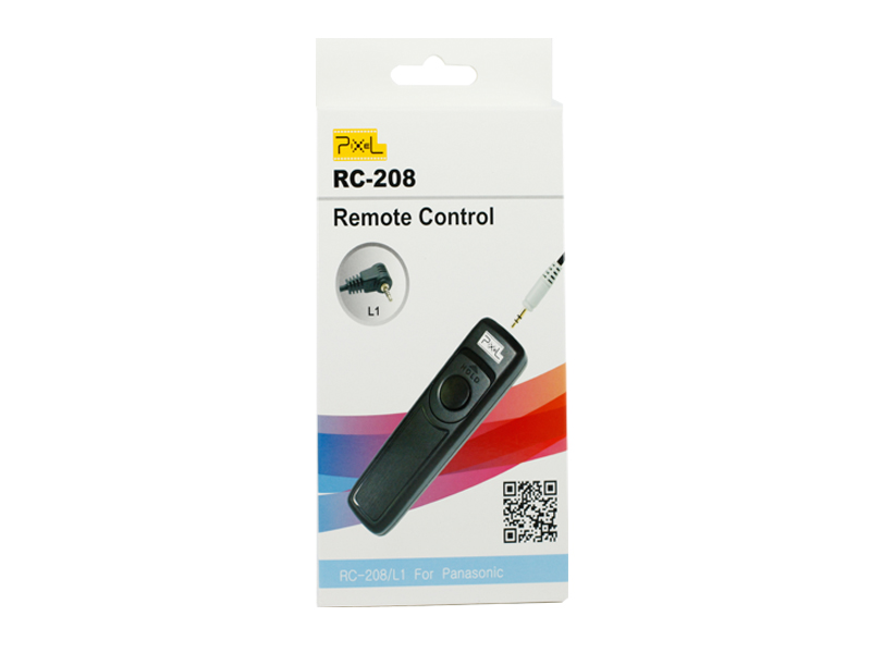 Pixel RC-208 shutter remote control, powerful function, light, convenient and arbitrary control.