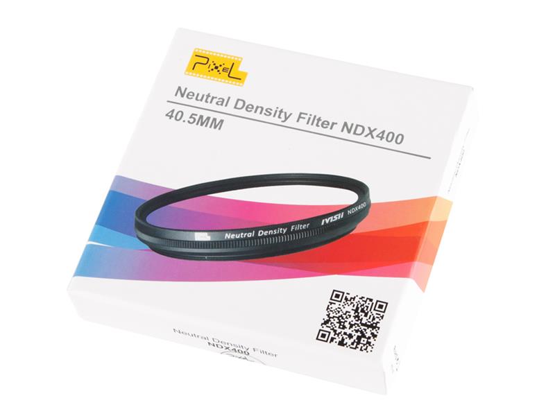 Pixel ND2-ND400 40.5mm filter, strong protection and improve quality.