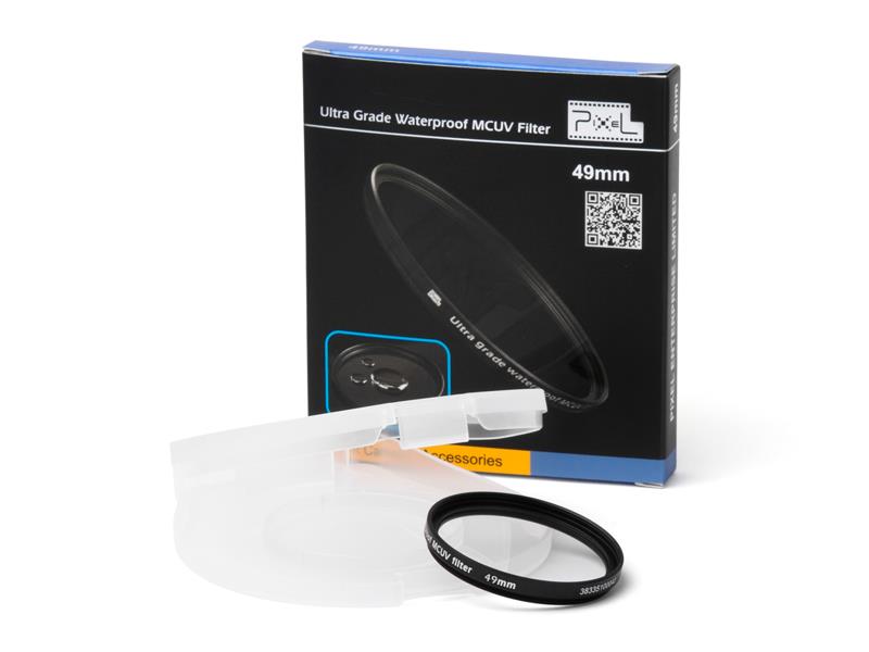 Pixel UGUV-49mm MC-UV Filter, strong protection and low light.