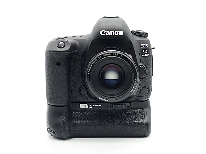 Pixel Vertax E20 Battery grip For Canon 5D Mark IV, powerful endurance and arbitrary operation.