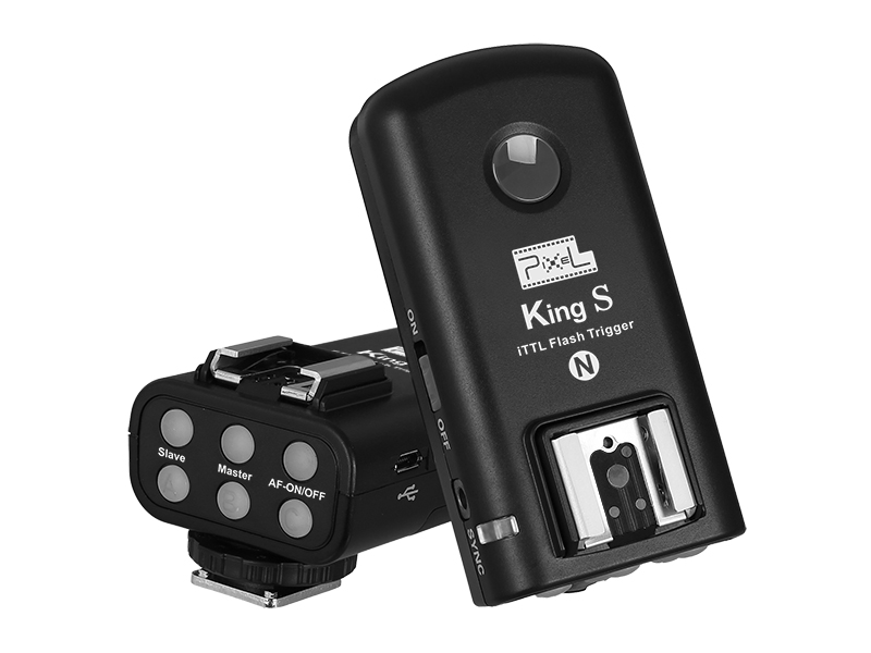 Pixel King S Wireless iTTL Transmitter, send, receive and powerful function.