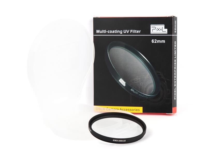 Pixel MCUV Filter 62mm, strong protection and improve quality.