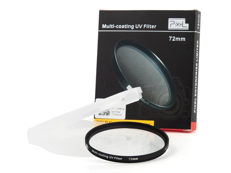Pixel MCUV Filter 72mm, strong protection and improve quality.