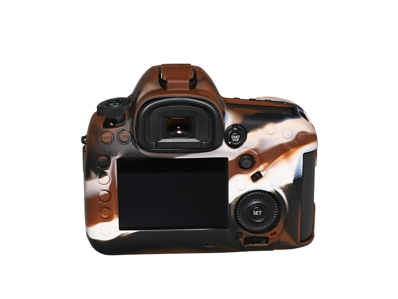 Pixel For Canon 5D Mark IV camera silicone cover, full range of protection, silicone material and consistent feel.