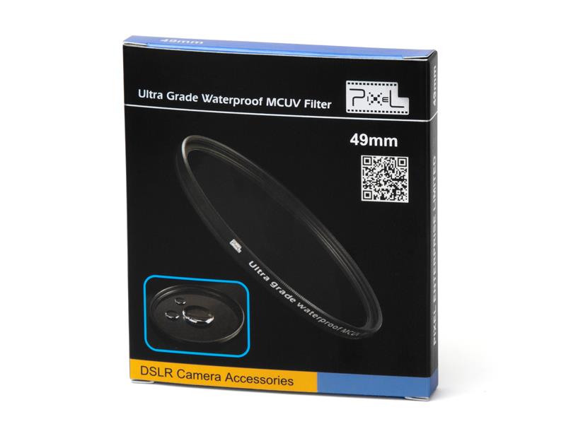 Pixel UGUV-49mm MC-UV Filter, strong protection and low light.