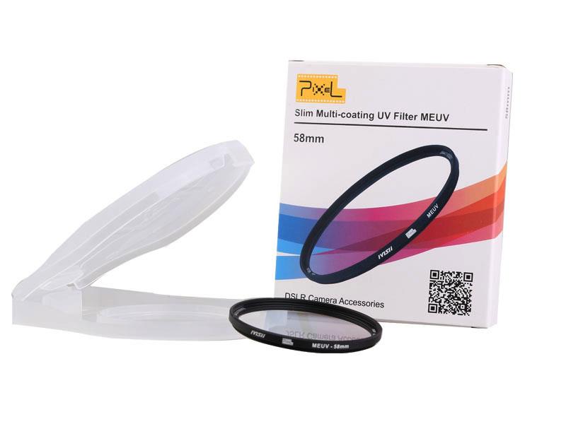 Pixel MEUV Filter 58mm, strong protection and improve quality.