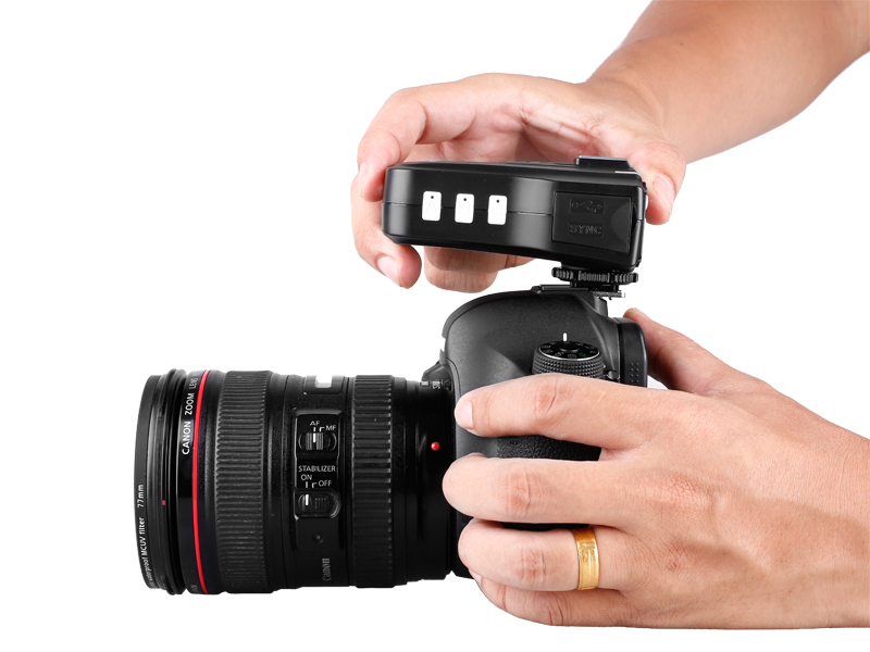 Pixel King Pro For Canon Wireless TTL Flash Trigger, send, receive and powerful function.