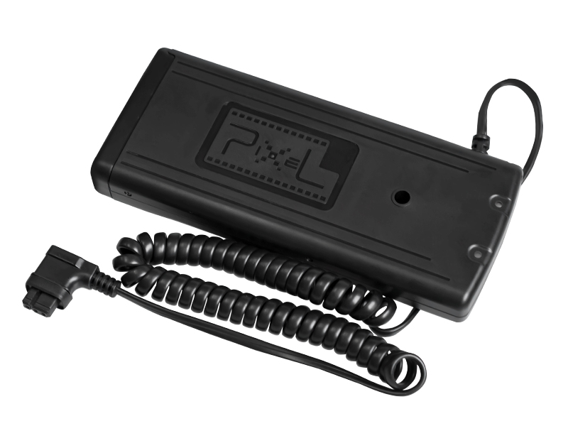Pixel TD-381 Flash External Battery Pack, fast power supply and long lasting.