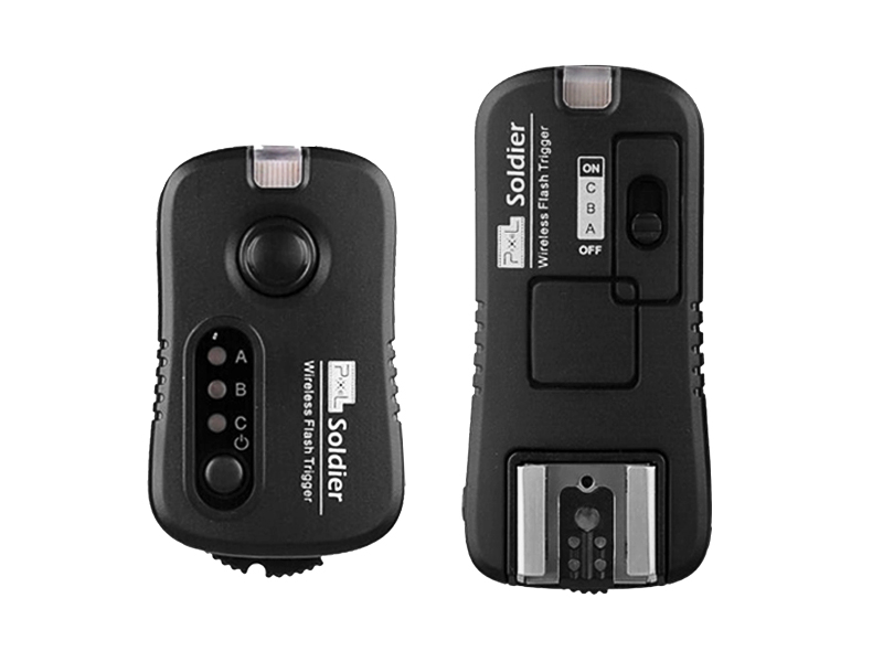 Pixel Soldie Canon (TF-371) wireless flash group/shutter remote control, wireless control and wake up at will.