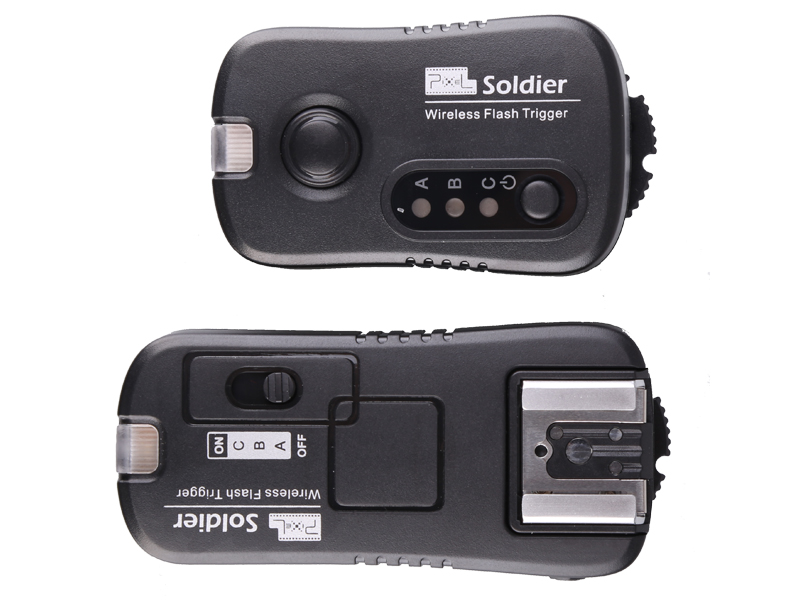 Pixel Soldier Nikon (TF-372) wireless flash group/shutter remote control, wireless control and wake up at will.