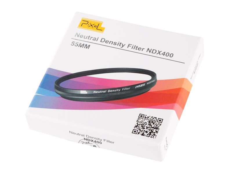 Pixel ND2-ND400 58mm filter, strong protection and improve quality.
