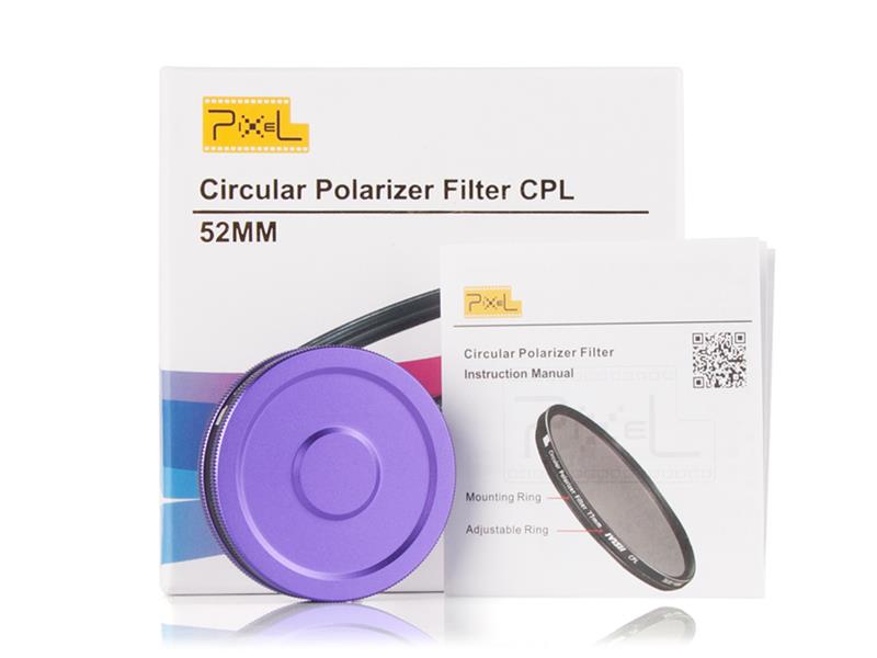 Pixel CPL镜 55mm产品包装图