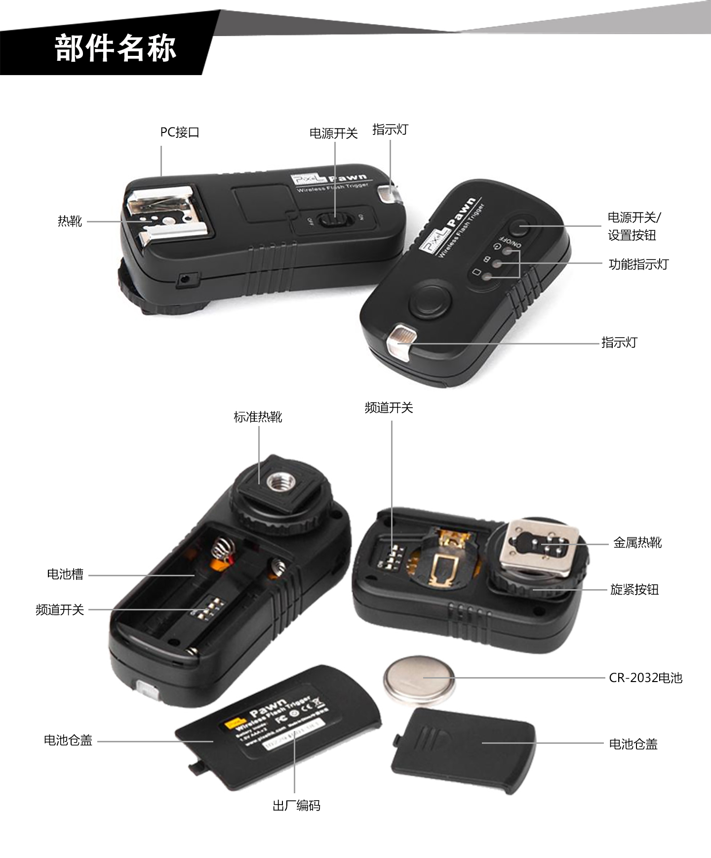 部件名称