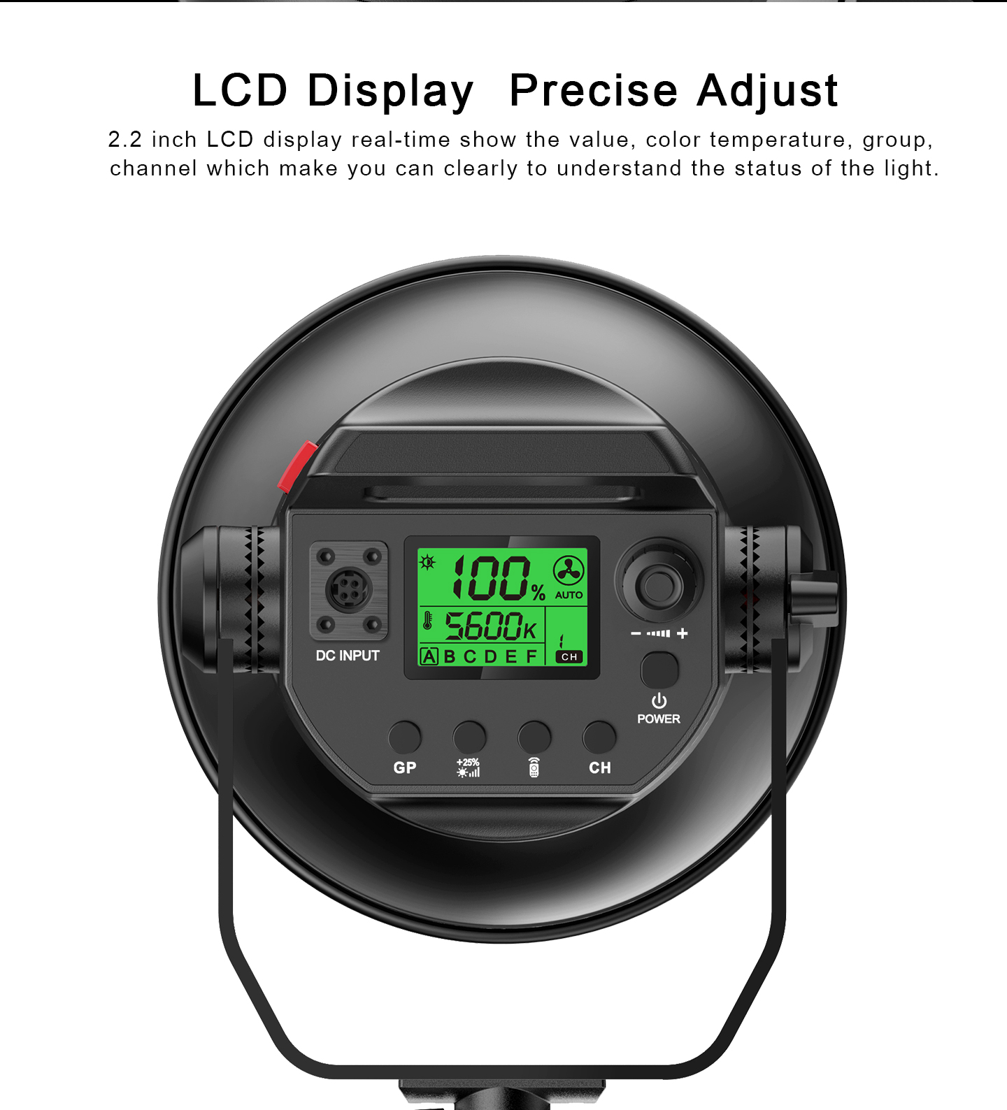 LCD Display Precise Adjust