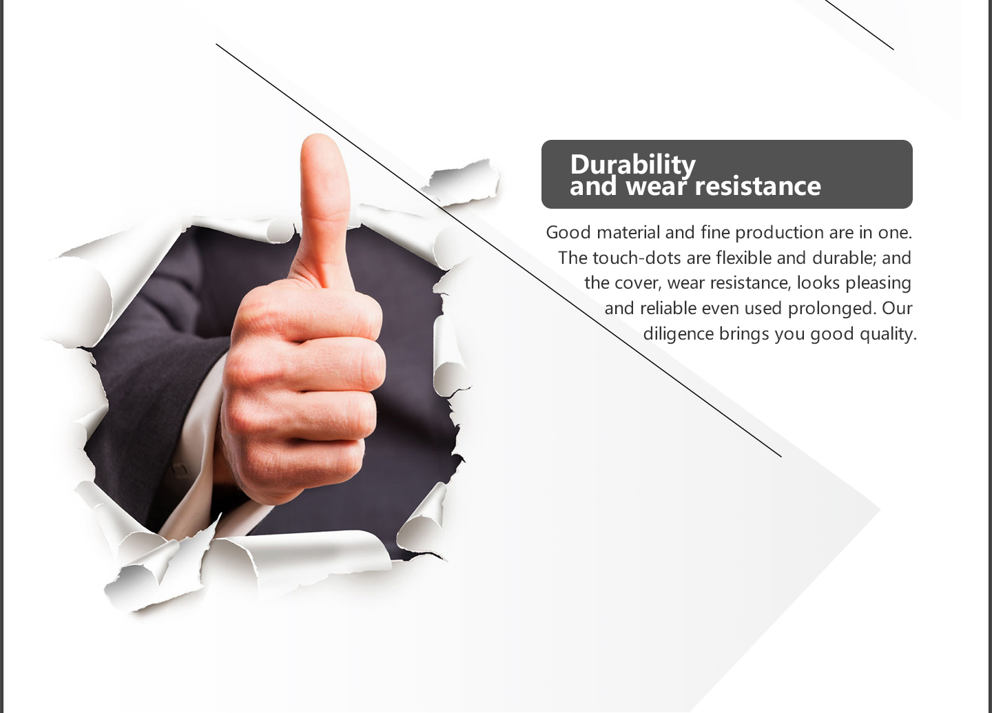 Durbility and wear resistance