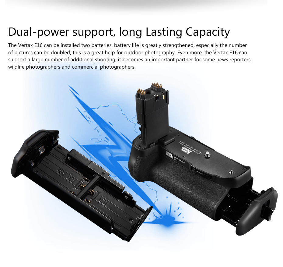Dual-power support, long Lasting Capacity