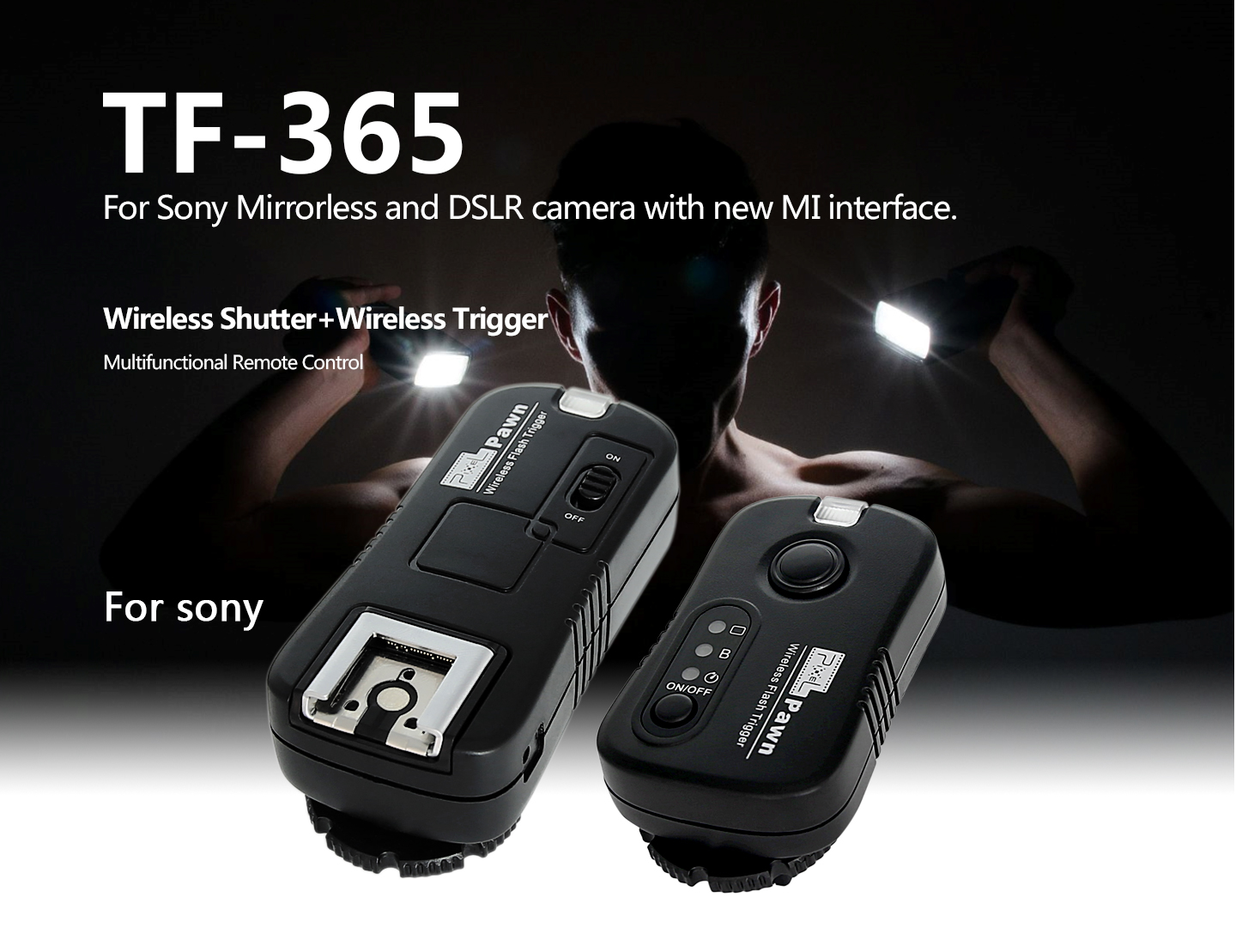 TF-365 Wireless Shutter + Wireless Trigger