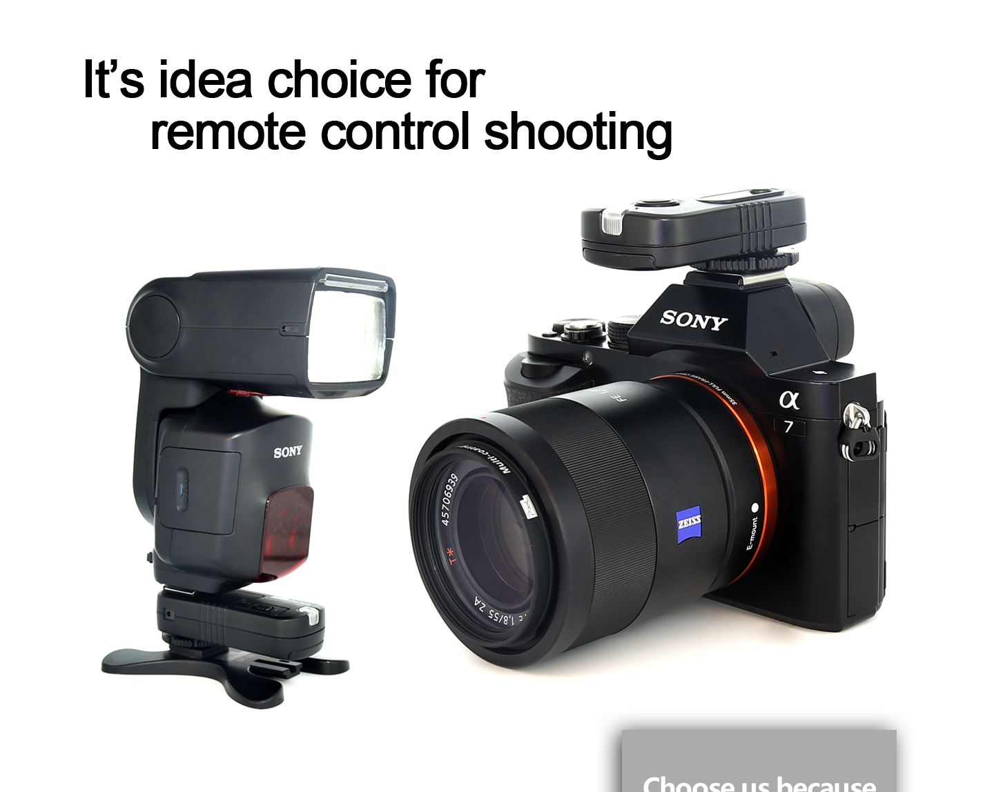 Remote control shooting