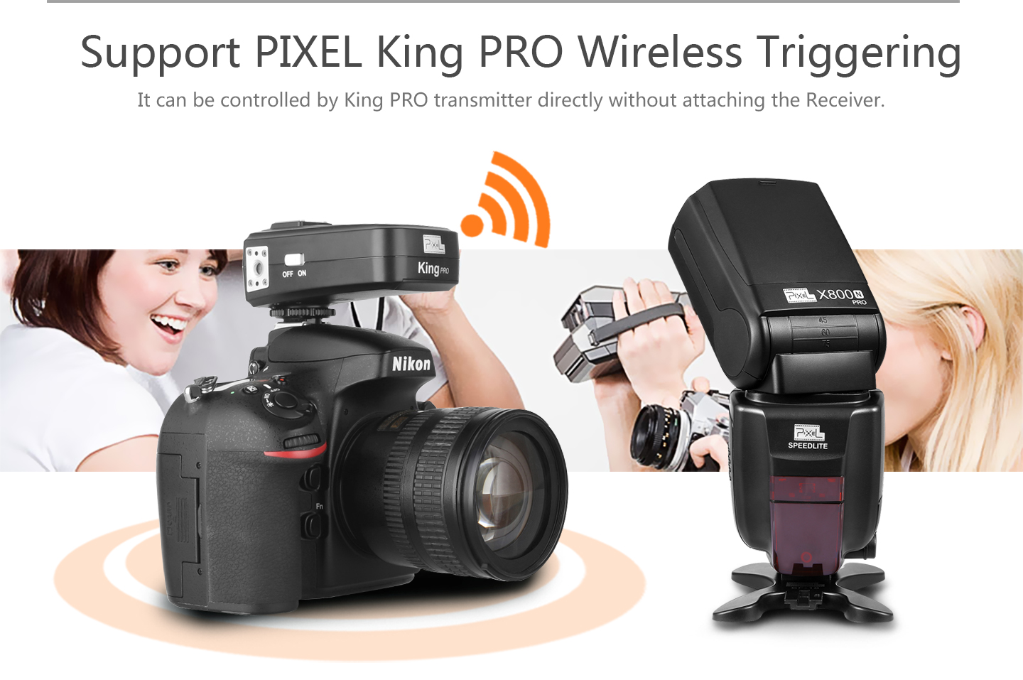 Support PIXEL King PRO Wireless Triggering