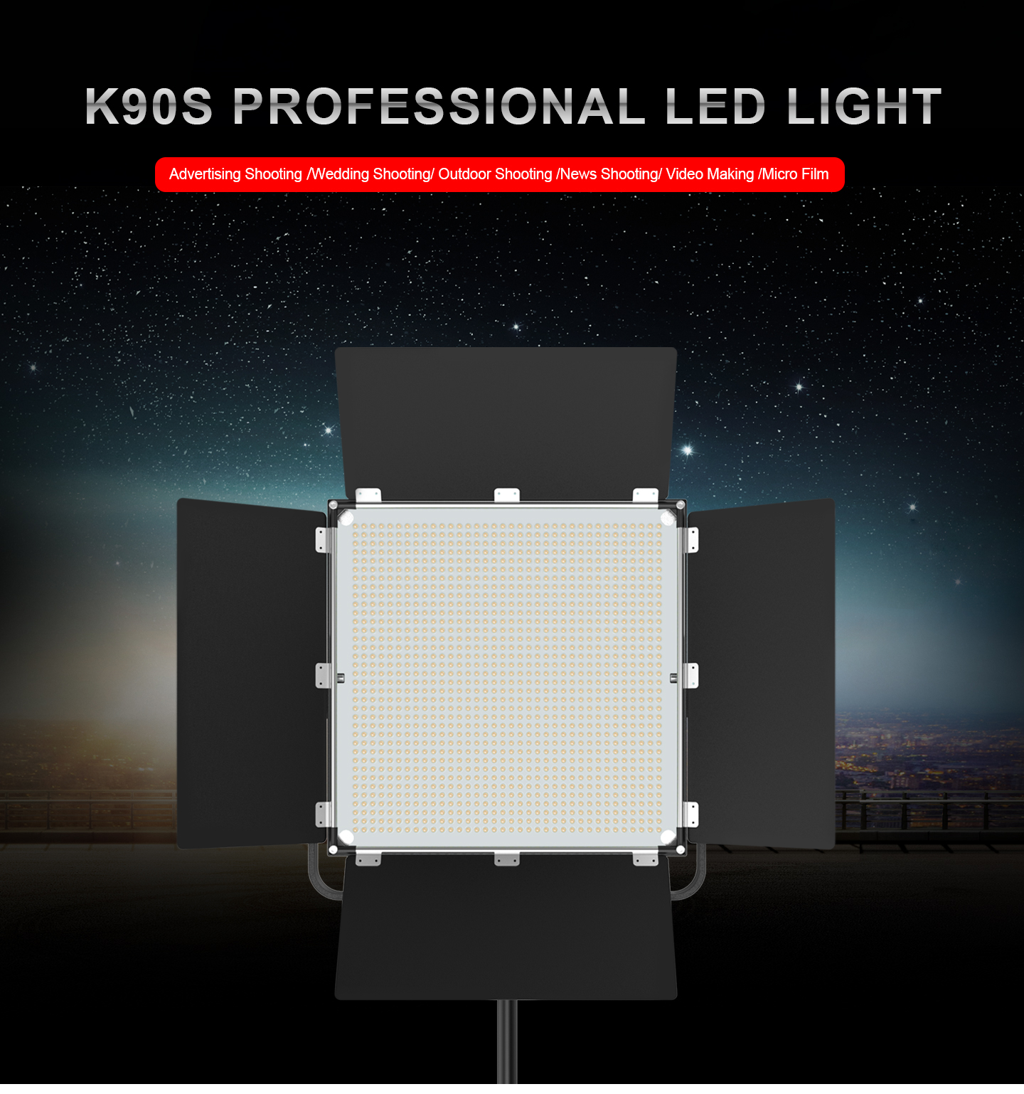 K90S PROFESSIONAL LED LIGHT