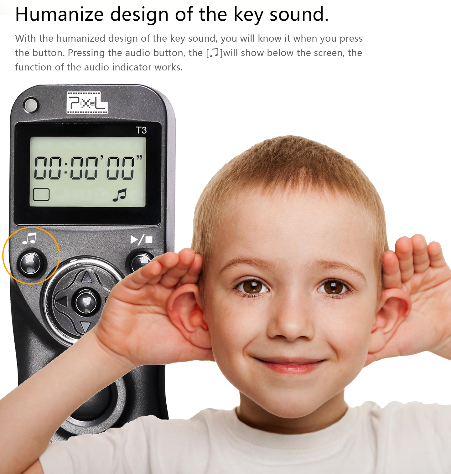 Humanize design of the key sound