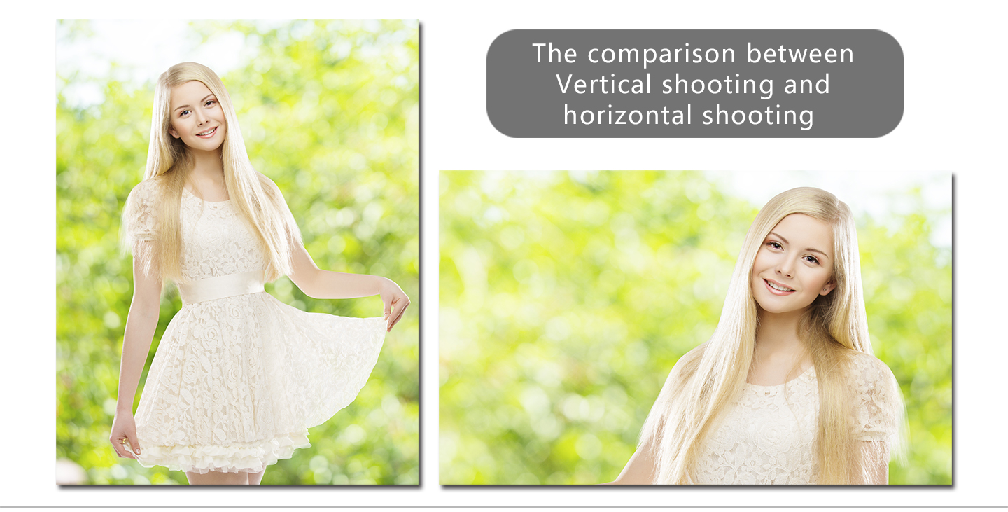 The comparison between Vertiacl shooting and horizontal shooting