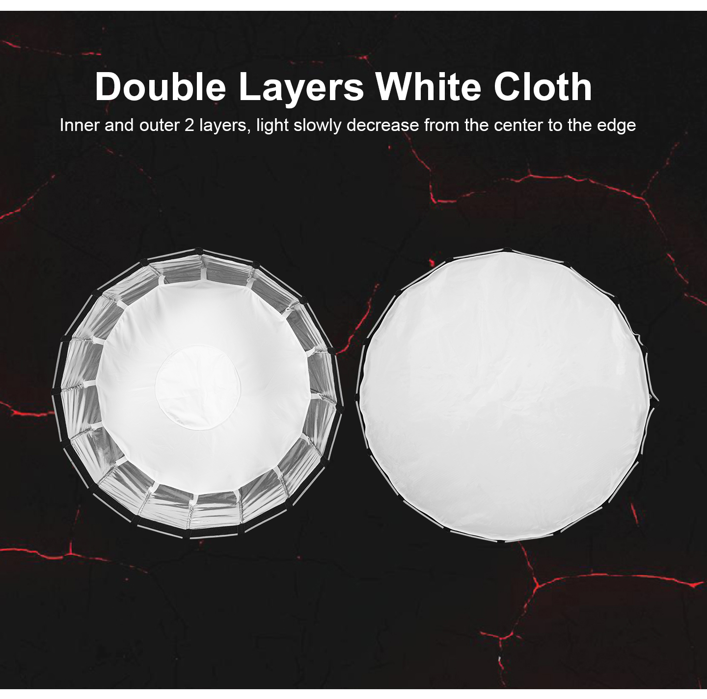 Doublle Layers White Cloth