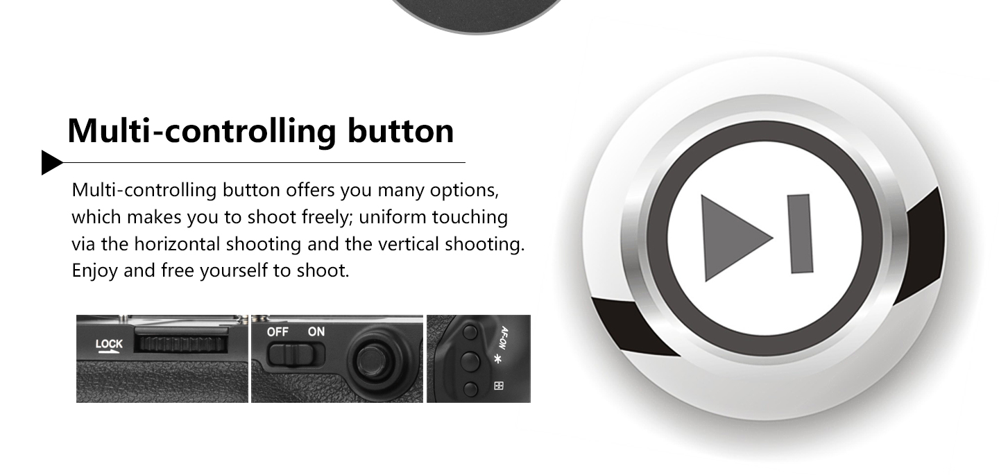 Multi-controlling button