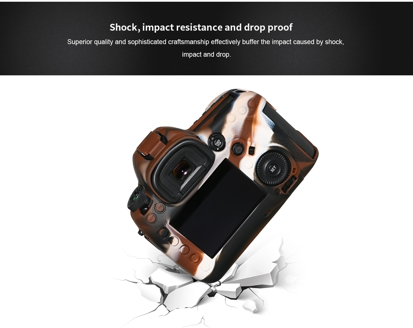Shock, impact resistance and drop proof