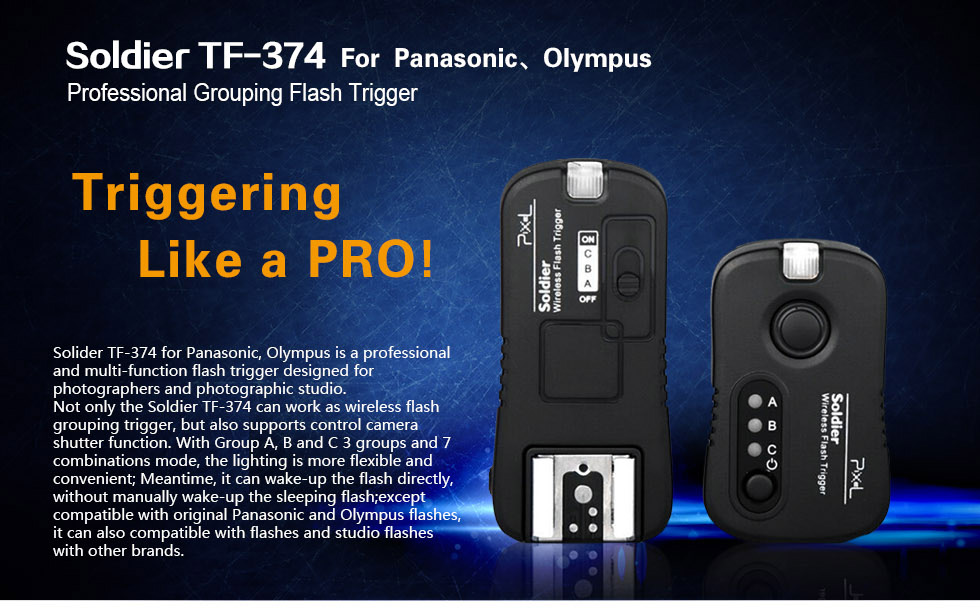 Soldier TF-374 Professional Grouping Flash Trigger