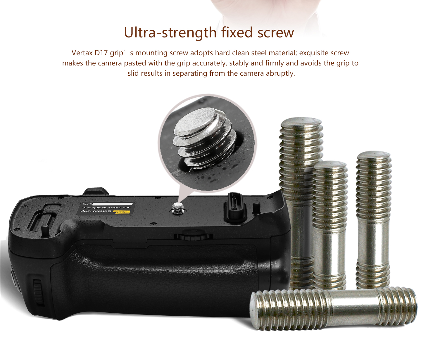 Ultra-strength fixed screw