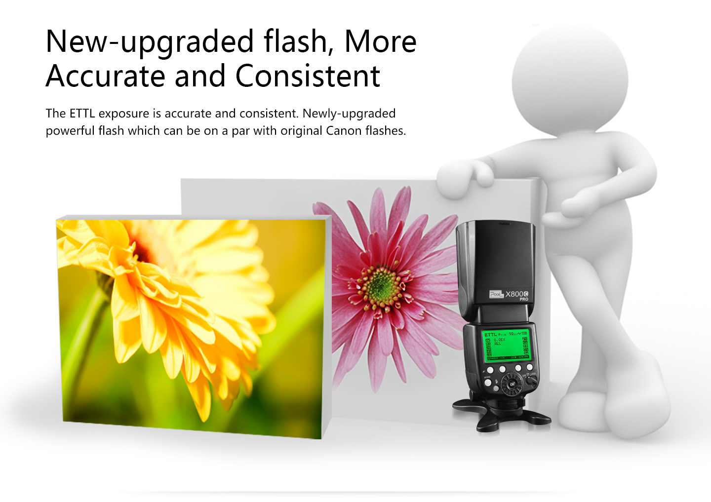 New-upgraded flash, More Accurate and Consistent