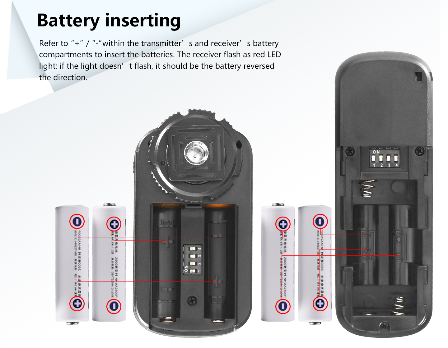 Battery inserting
