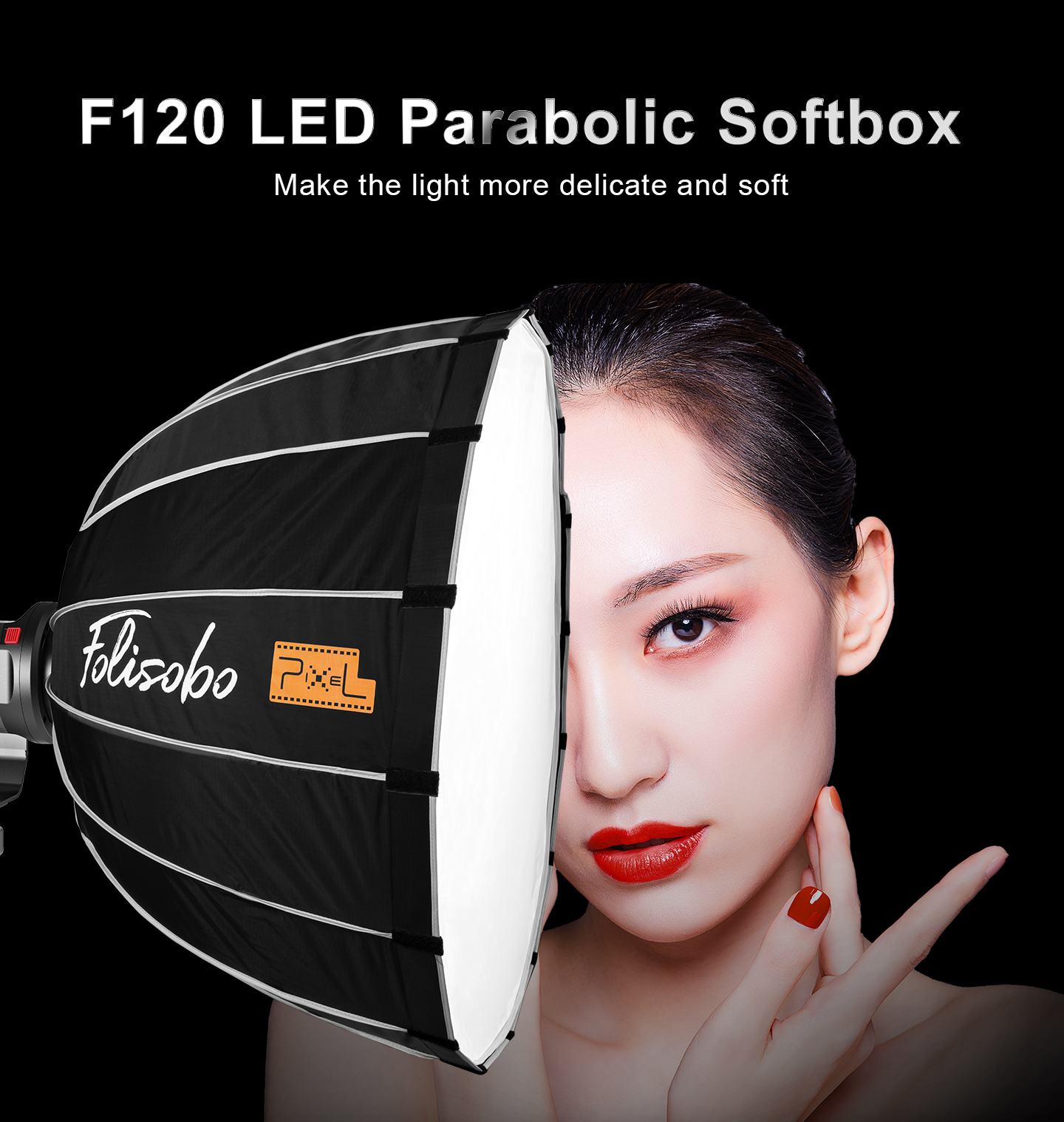 F120 LED Parabolic Sofebox