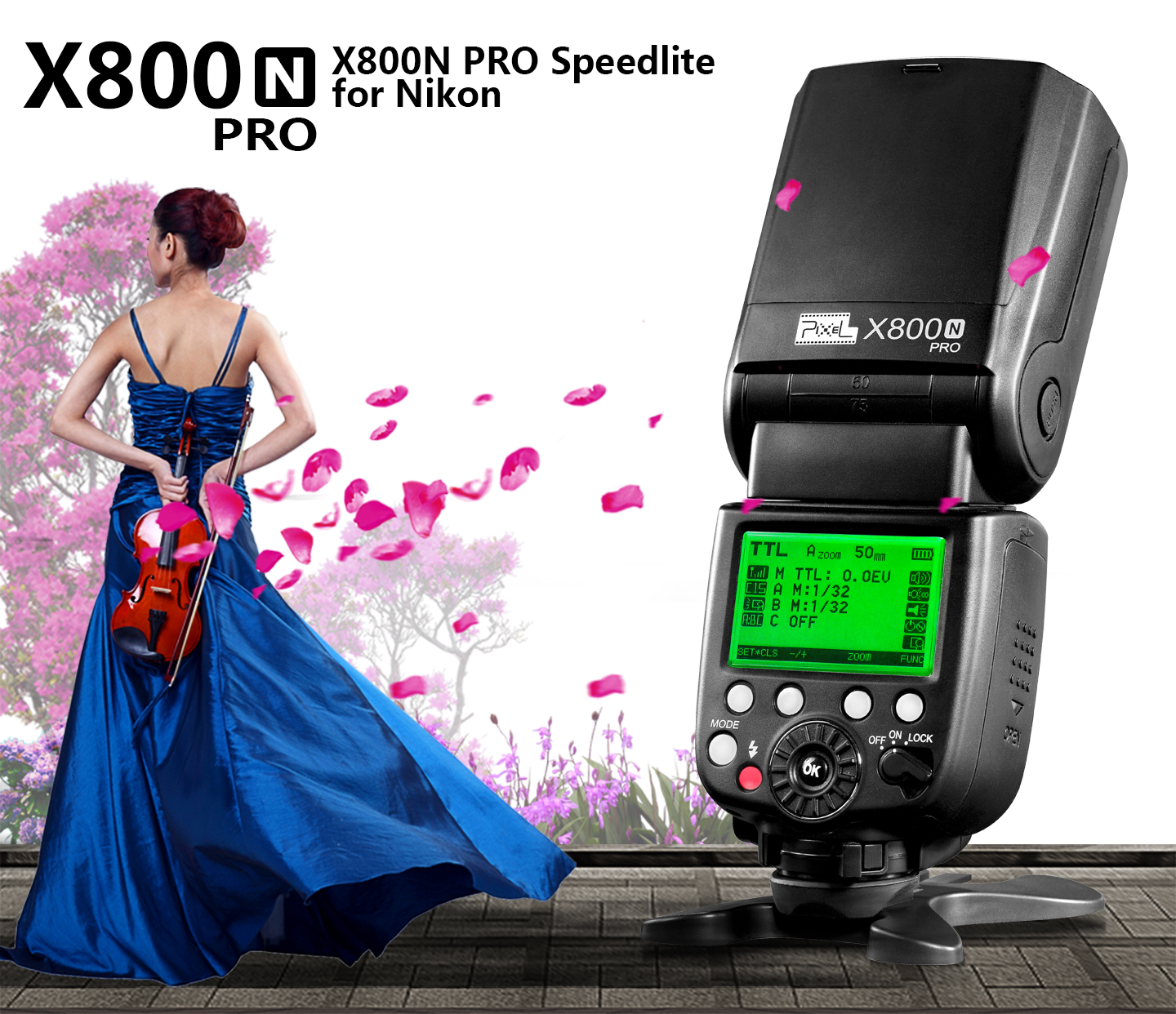 X800N PRO Speedlite for Nikon