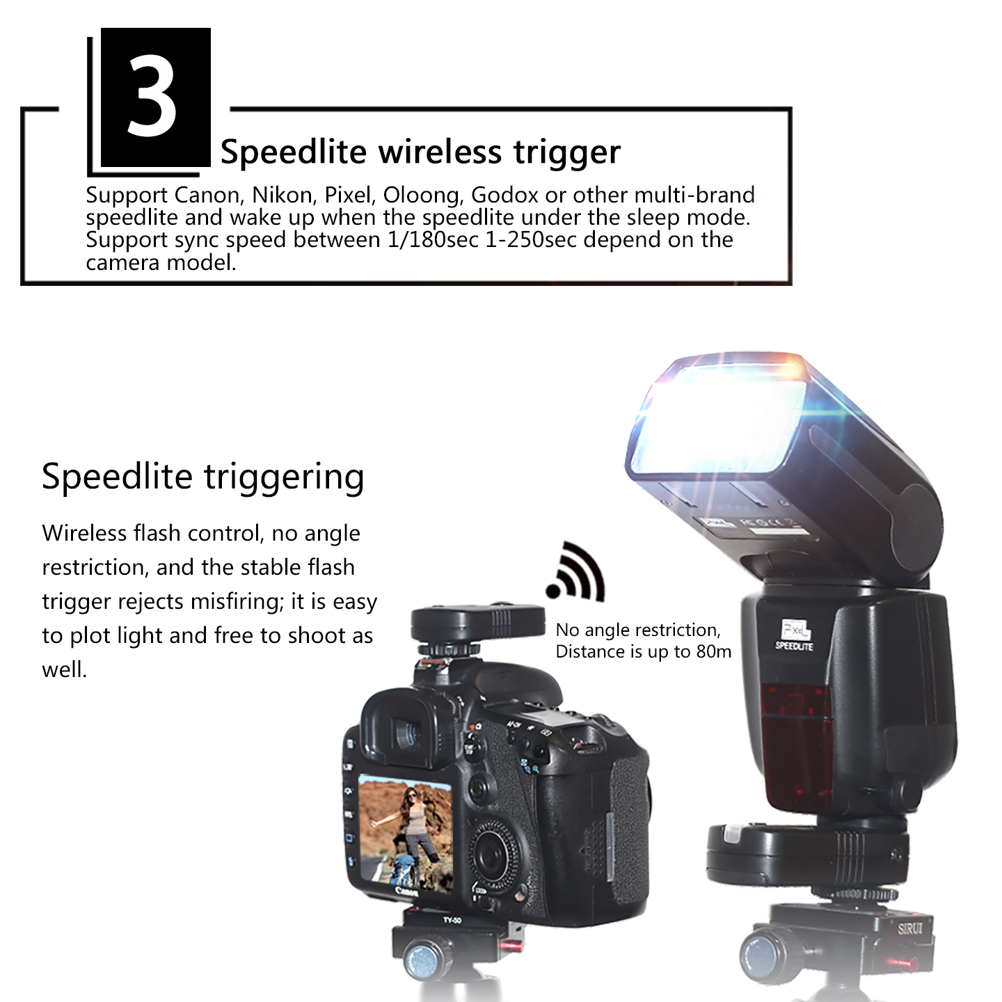 Speedlite wireless trigger